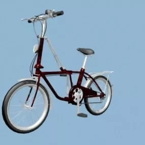 Womens City Bike 3d model