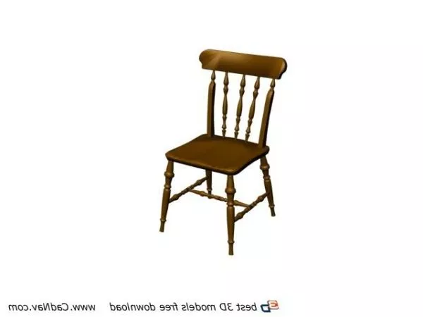 Wood Chiavari Chair Furniture 3d model Wood Chiavari Chair Furniture 3d model