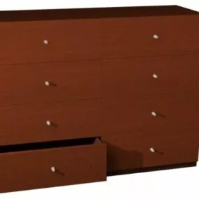Wood Sideboard Chiffonier 3d model