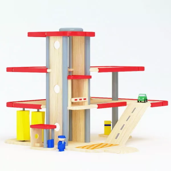 Wood Toy Play Sets 3d model Wood Toy Play Sets 3d model