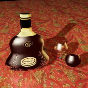 Xo Bottle 3d model