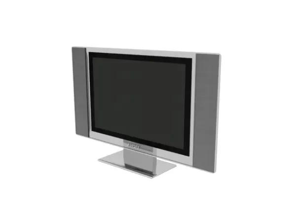 Lcd With Youtube Internet App 3d model