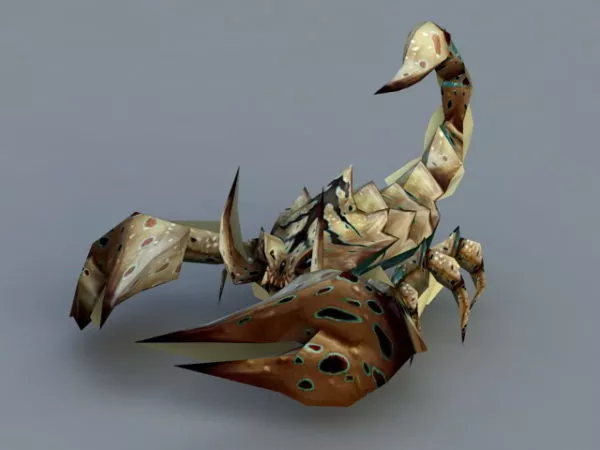 Desert Insect Scorpion 3d model