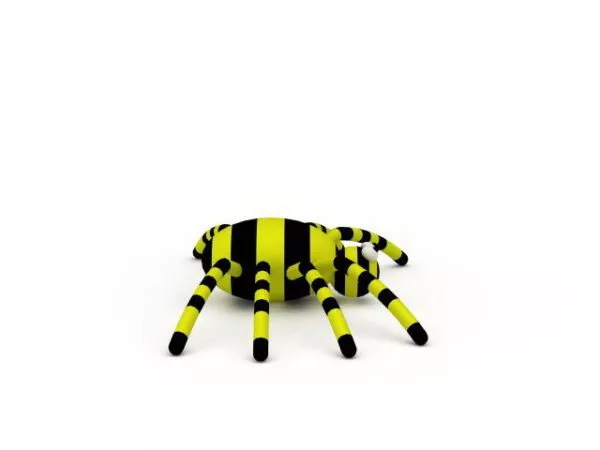 Wild Desert Spider 3d model