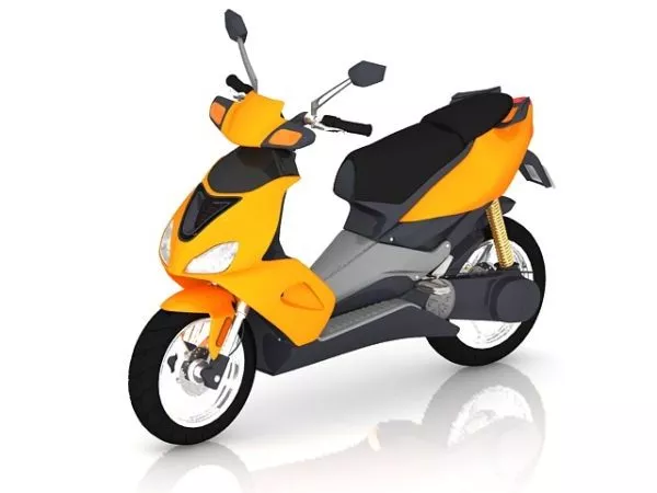 Sh Motor Scooter 3d model