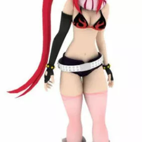 Yoko Littner In Gurren Lagann 3d model