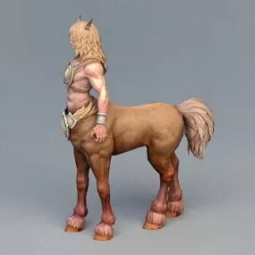 Young Centaur Rigged 3d model
