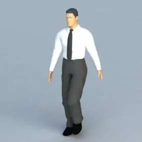 Young Professional Man 3d model