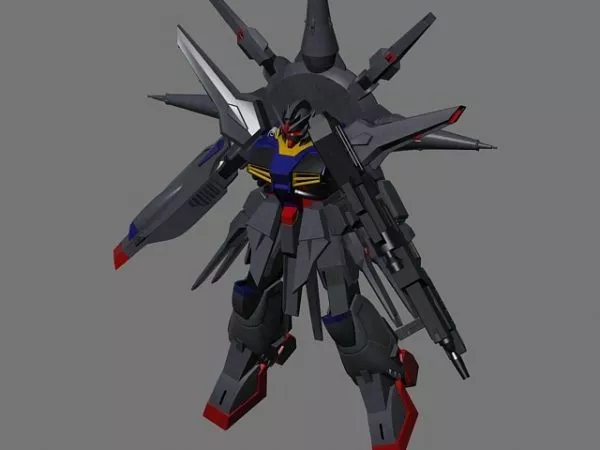Zgmf-x13a Providence Gundam 3d model Zgmf-x13a Providence Gundam 3d model