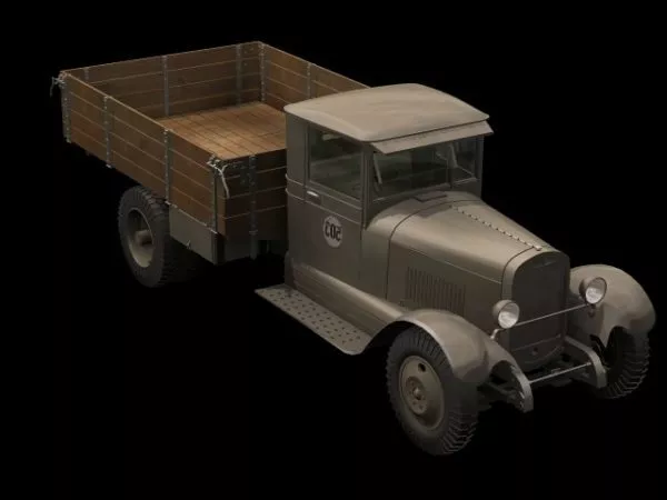 Zis-5 Truck 3d model Zis-5 Truck 3d model