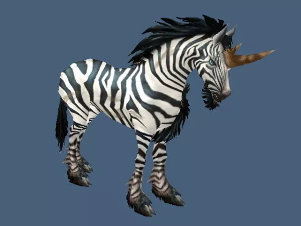 Zebra Unicorn 3d model Zebra Unicorn 3d model
