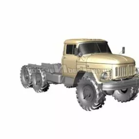 Zil 131 Truck 3d model
