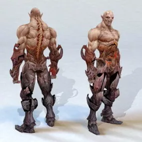 Zombie Creature 3d model