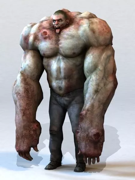 Zombie Hulk 3d model Zombie Hulk 3d model