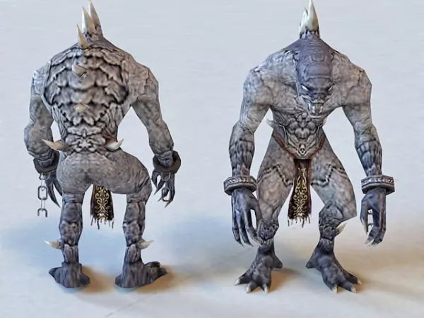 Tarrasque Monster 3d model