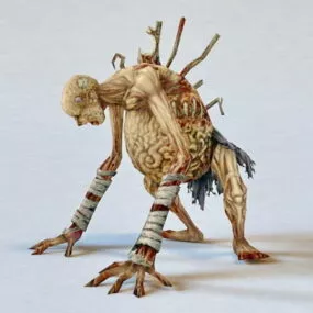 Zombie Mummy 3d model