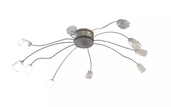 10 Bulb Arm Home Ceiling Light 3d model 10 Bulb Arm Home Ceiling Light 3d model