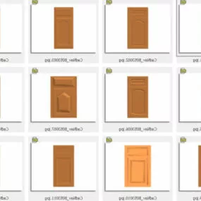 Home 12 Kitchen Cabinet Doors 3d model