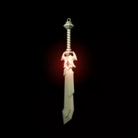 Gaming Ruby Sword 3d model