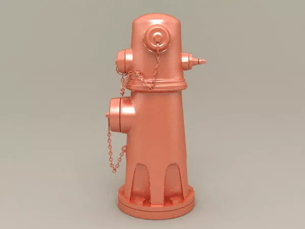 Old Fire Hydrant 3d model