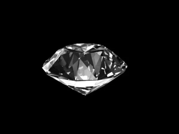 Beautiful Pink Diamond Piece 3d model