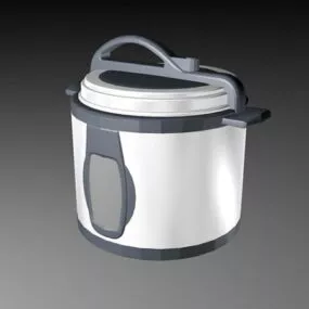 Kitchen Electric Pressure Cooker 3d model