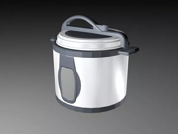 Electrical Induction Cooker 3d model