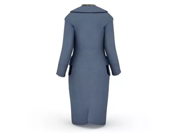 Coat Fashion 3d model
