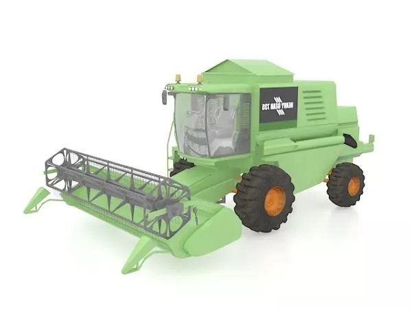 Farmer Combine Harvester 3d model Farmer Combine Harvester 3d model