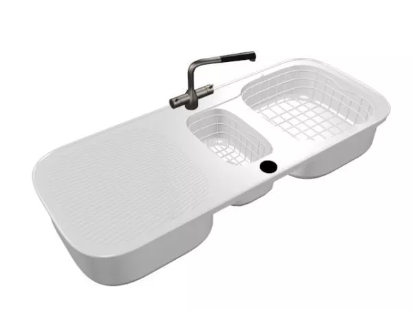 Oval Sink 3d model