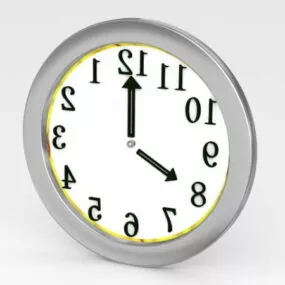 Home Modern Wall Clock 3d model
