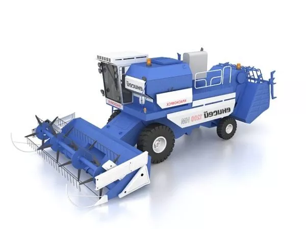 Construction Combine Harvester 3d model Construction Combine Harvester 3d model