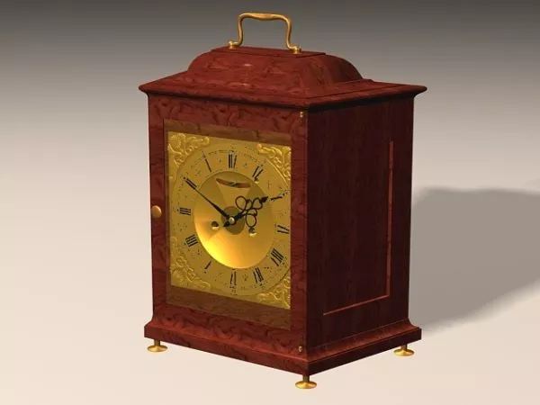 Classic Mantle Clock 3d model