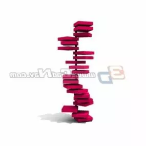 Store Display Rack 3d model