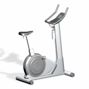 Fitness Equipment Stationary Exercise Bike 3d model