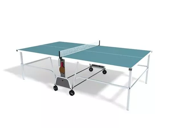 Table Tennis With Ball 3d model