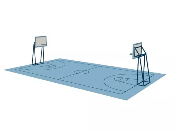 Realistic Nba Basketball 3d model