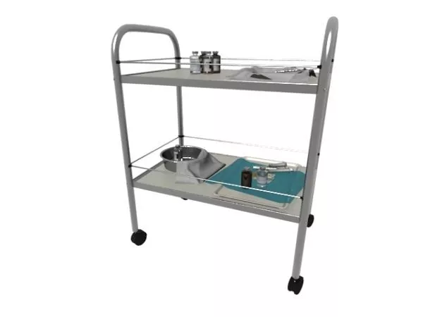 Wire Shopping Cart V1 3d model