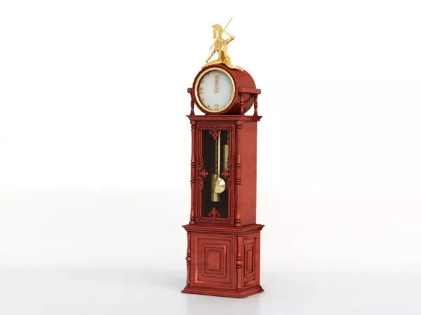 Mechanic Watch Clock 3d model