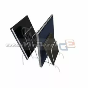 Desktop File Holder Office Equipment 3d model