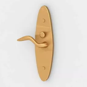 New Design Brass Door Handle 3d model