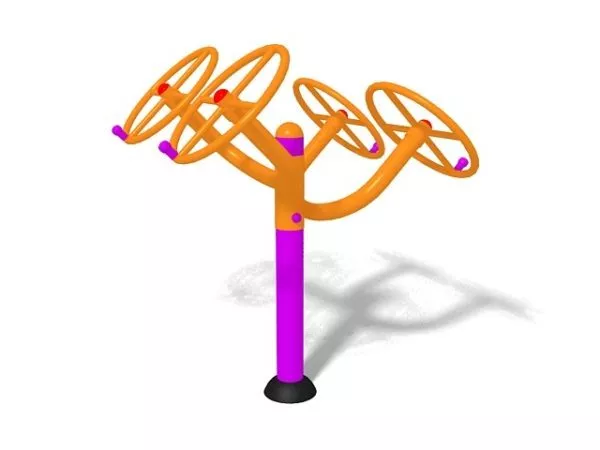 Outdoor Fitness Exercise Equipment 3d model Outdoor Fitness Exercise Equipment 3d model