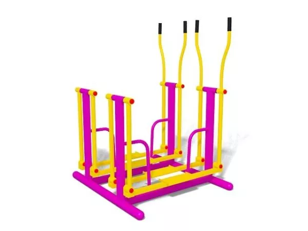 Gym Bench High Back 3d model