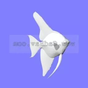 Sea Animal Tropical Fish 3d model