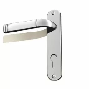 Home Interior Door Handle 3d model