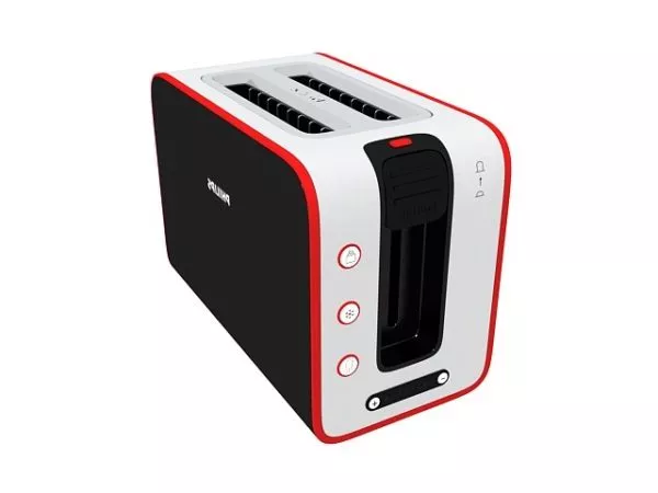 Kitchen Toaster With Slices Of Bread 3d model