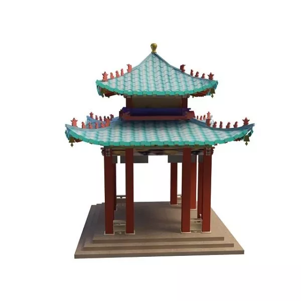 Pavilion Building 3d model