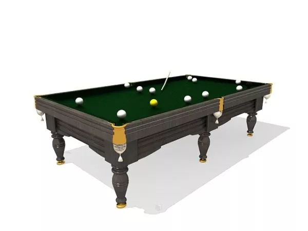 Swimming Pool With Decorative Rock 3d model