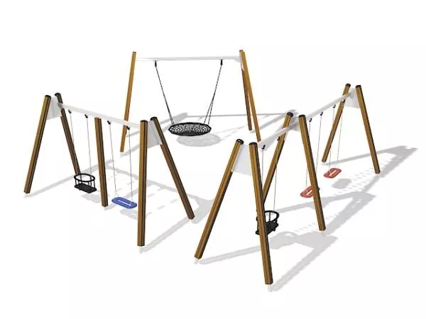 Arbor Playground Pavilion 3d model
