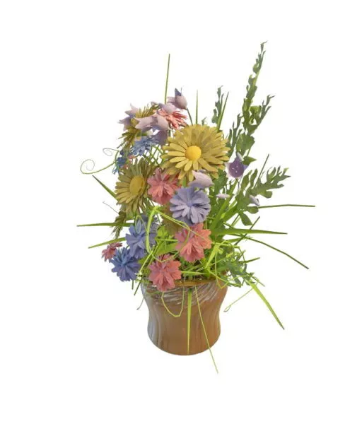 Arrange Flowers In Vase Decoration 3d model Arrange Flowers In Vase Decoration 3d model